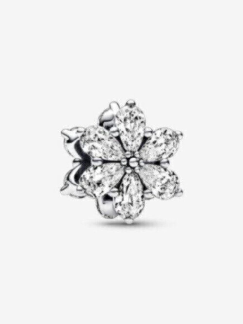 Pandora Silver Sparkling Flower Charm